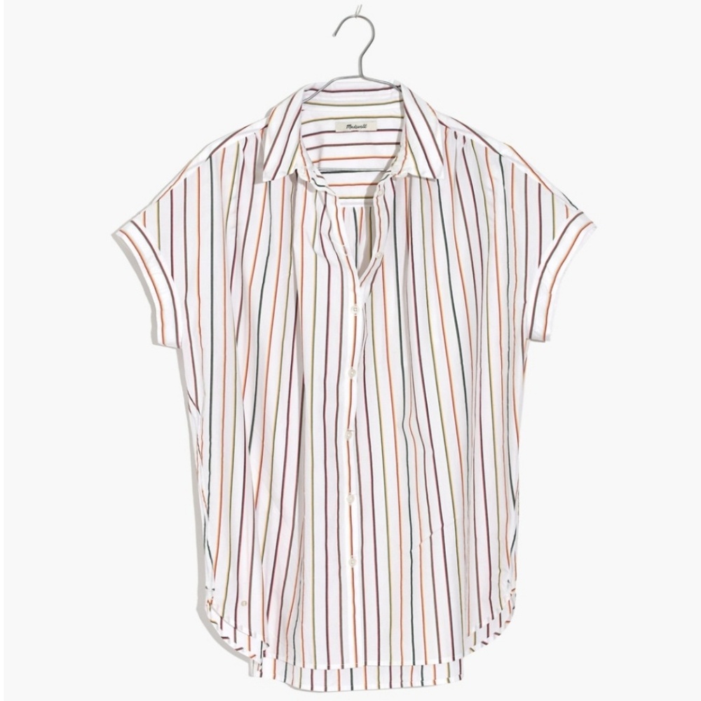 Madewell Central Shirt in Sadie Stripe